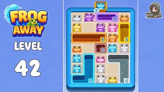Frog Away level 42 solution