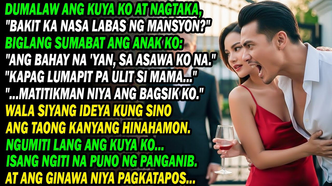 Ipinagtabuyan Ako Ng Sariling Anak Sa Mansyon Ko 😲 Hanggang Sa Dumating Ang Kuya Ko...