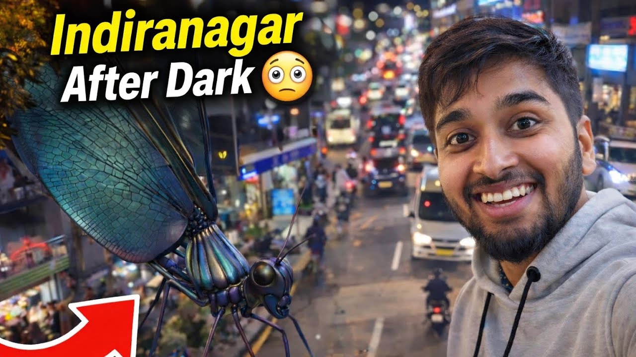 Exploring 100 Feet Road, Indiranagar at Night | Bangalore Vibes