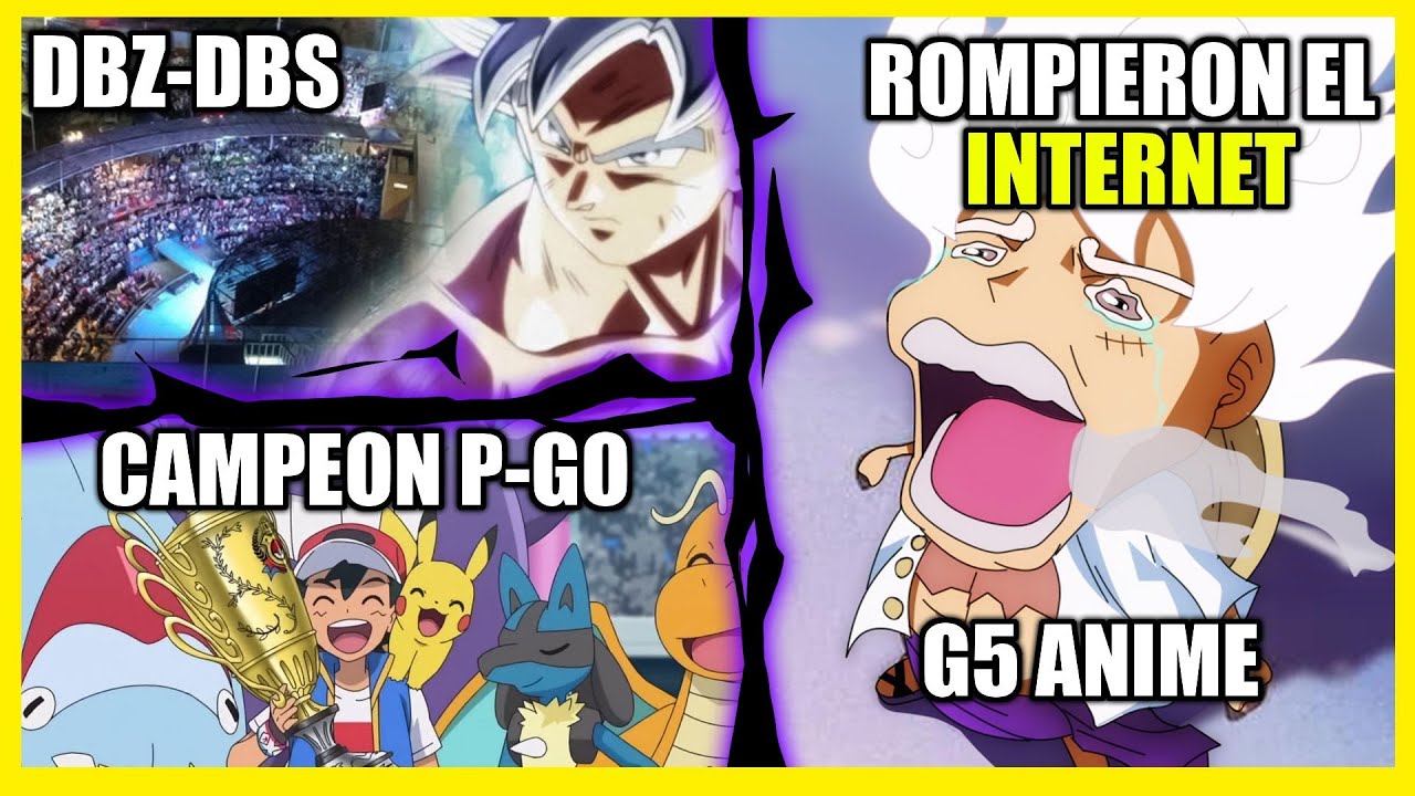 CUANDO DE VERDAD SE ROMPIÓ EL INTERNET: DRAGÓN BALL SUPER - POKEMON - DC MARVEL Y ¿ONE PIECE?