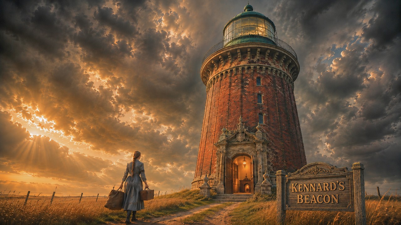 De hele familie vond dat ze genereus waren geweest door mij de oude, vervallen vuurtoren in het midden van een tarweveld te geven. Tante Isadora zei, terwijl ze me de sleutel overhandigde: “Je...