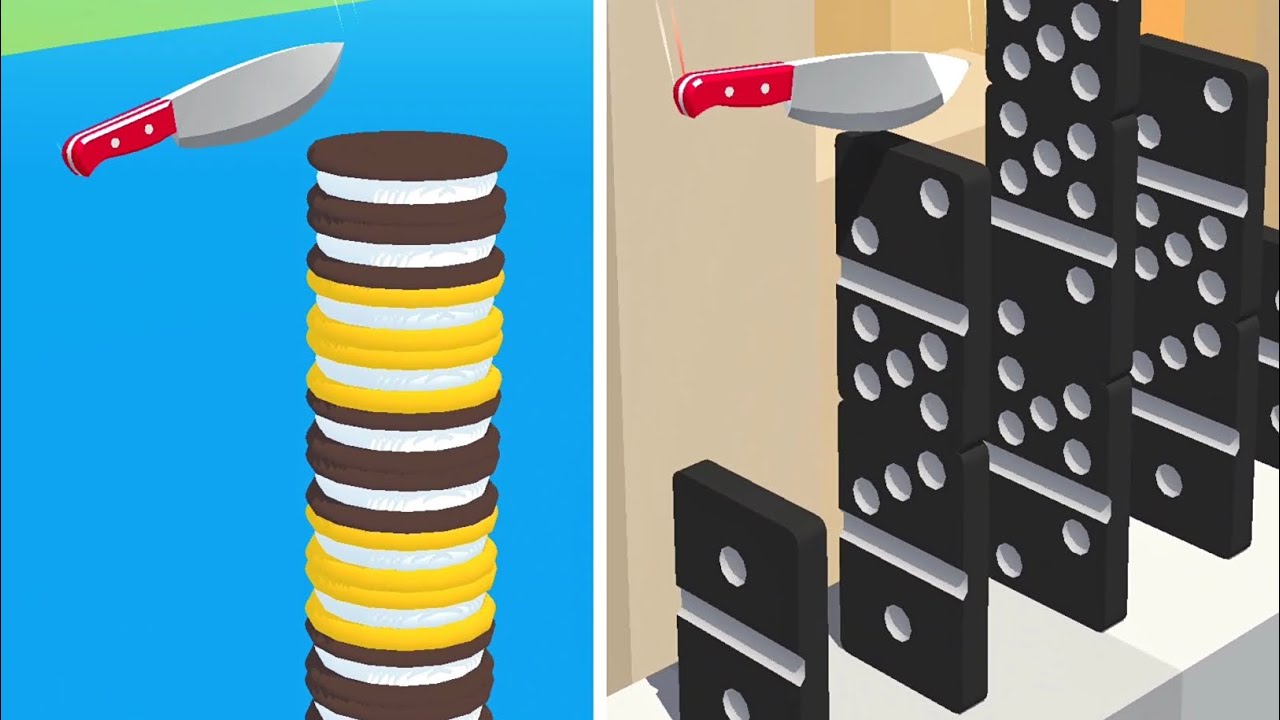 Slice It All Game! Very Satisfying and Relaxing ASMR Slicing Video