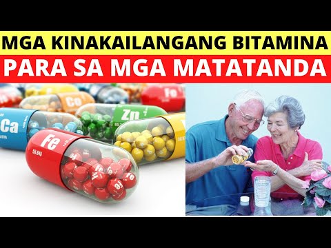 Video: Mga Tampok Sa Nutrisyon Ng Mga Matatanda