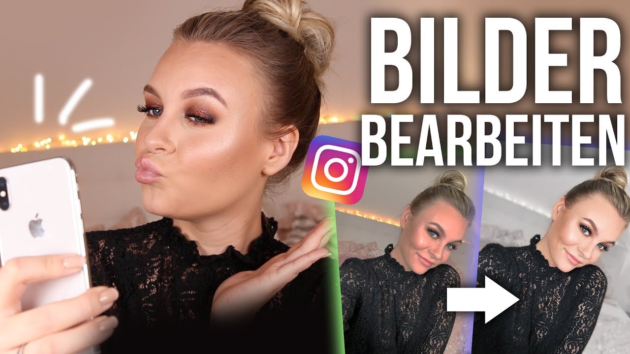 SO bearbeite ich meine BILDER 📸 | Dagi Bee