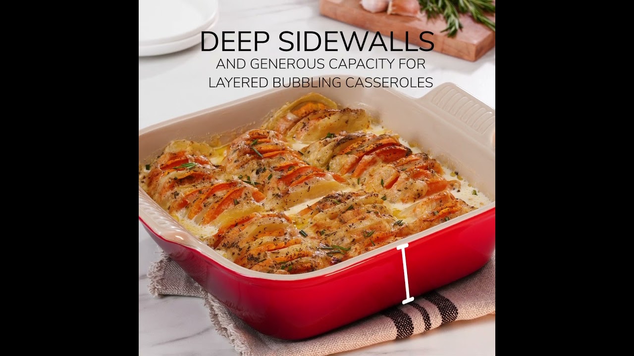 Le Creuset Heritage Square Baker, 9