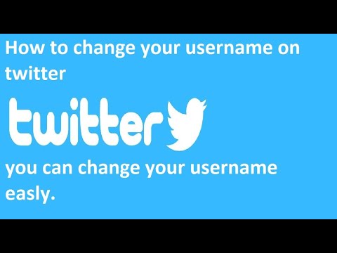 twitter username change | how to change your username on twitter ...