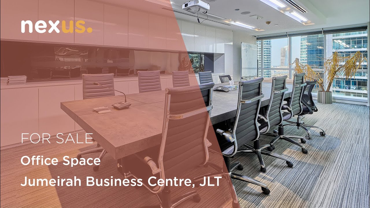 Fully Furnished Office for Sale in JLT | Prime Location | Spacious Layout | Nexus Properties