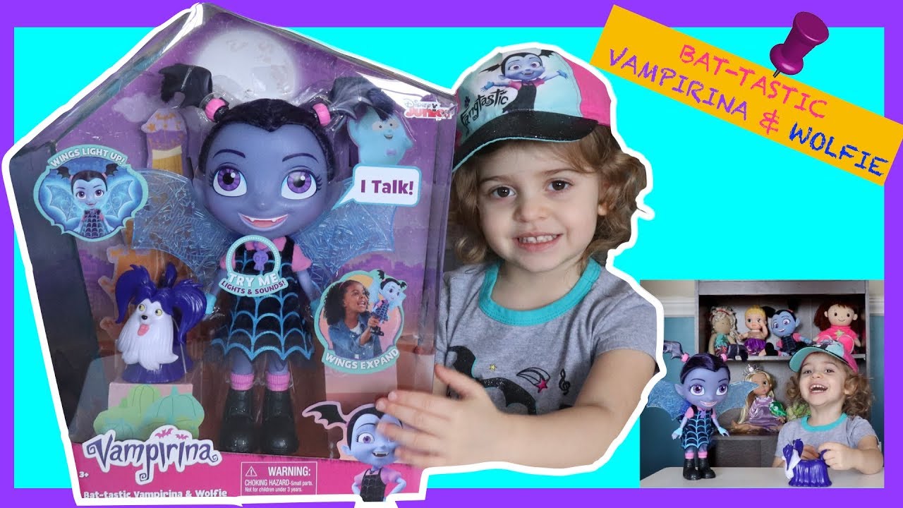 bat tastic vampirina and wolfie