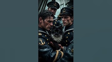 "This Cat Survived 3 Shipwrecks in World War II | True Story" #shorts #viralshorts #history #ww2