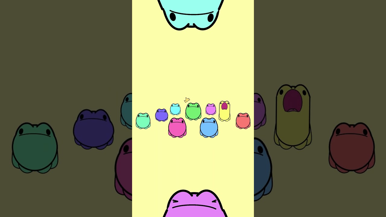 The royal frog choir has serenaded you! 