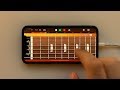 The Rolling Stones - Paint It, Black on iPhone (GarageBand)