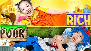 Rich Vs Poor Family Very Sad Story Life FNF vs DOLL | Piz Green TV