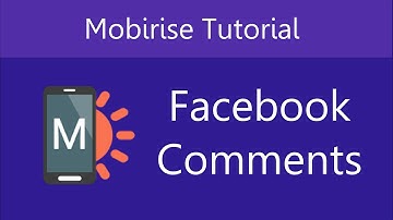 Mobirise Facebook Comments | Video 12 of 27