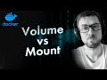 [Docker ]Как  монтировать папки в Docker контейнер? Разница между флагом Mount и Volume