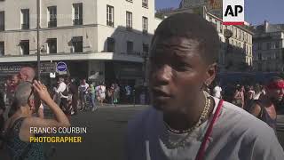 Police use tear gas at Paris COVID pass demo