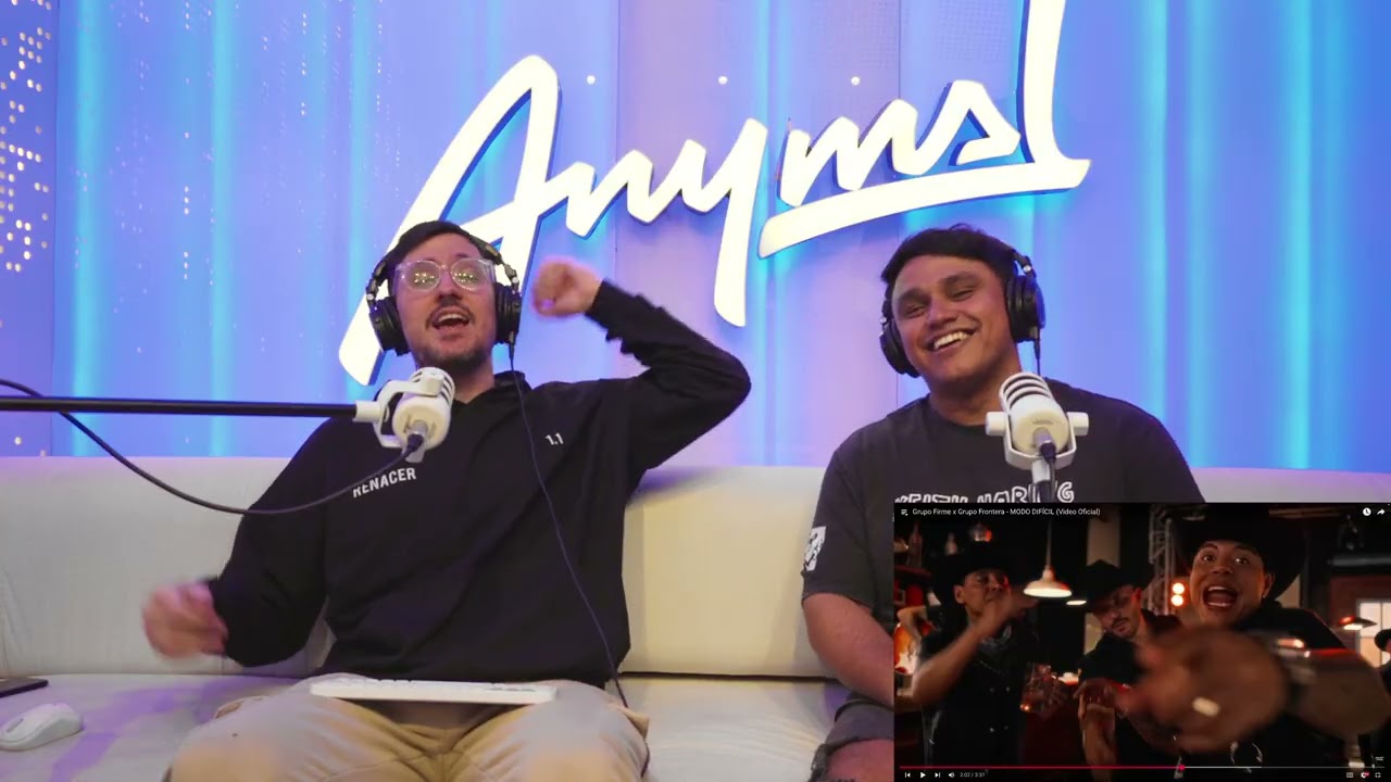 [Reacción] Grupo Firme x Grupo Frontera - MODO DIFÍCIL (Video Oficial) | ANYMAL LIVE 🔴