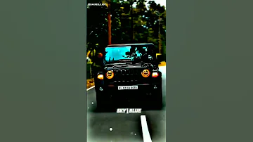 HDR EDIT VIDEO || NEW THAR WHATSAPP STATUS VIDEO||SLOW REVERB||#shorts #thar #hdr#tharlover #status