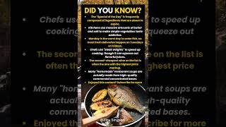 Restaurant Secrets Chefs Wont Tell You