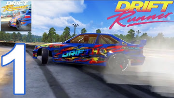 Drift Runner - Gameplay Walkthrough Part 1 - Tutorial/The Docks (iOS, Android)