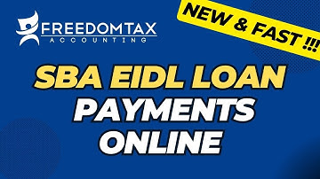 New & Easy Way To Make SBA EIDL Loan Payments Online