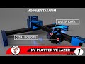 BLUETOOTH XY PLOTTER (Lazer Çizim robotu) YAPILIŞI 1
