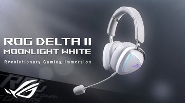 ROG Delta II – Moonlight White Edition | Revolutionary Gaming Immersion | ROG