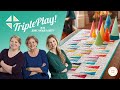 Triple Play: 3 "Wing Template" Quilts with Jenny Doan of Missouri Star (Video Tutorial)