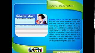 Printable Behavior and Chore Charts for Family Organization