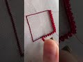 Cutwork Embroidery🪡 #craft #asmr #stitch #beads #needlework #cutting #fabric