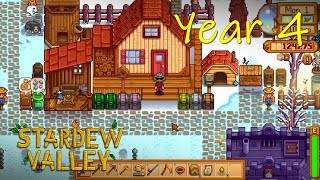 Stardew Valley 🔴LIVE - Year 4 ❄️ Winter Day 25 -  Game For Relax/Study - No Commentary