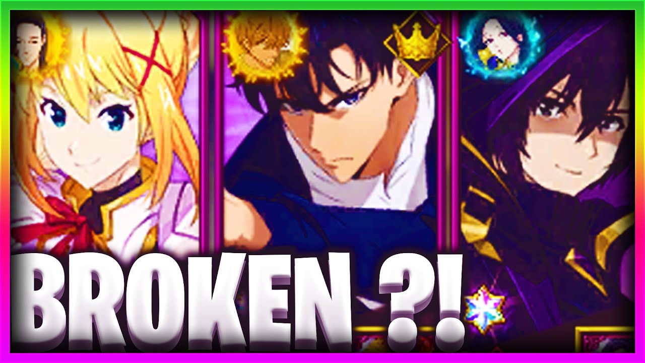 DARKNESS, SUNG JINWOO & SHADOW, COMBO BROKEN TIER ?! - 7DS: Grand Cross