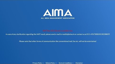 MAT Result 2021 Update: Check Result cum Scorecard for August- September IBT/PBT/CBT Sessions