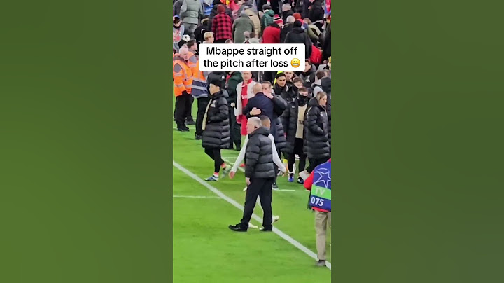 Kylian Mbappe leaves the pitch after Real Madrid’s loss to Liverpool 😬 #dailymailsport #news