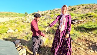 Love in the mountains: the love story of a young man and a beautiful nomadic girl. kalot