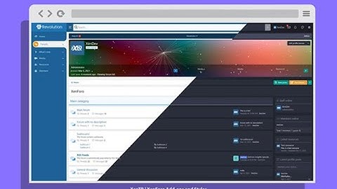 XenForo 2.2.x Revolution Pro Style Archive Installation