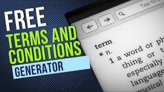 Terms and Conditions Generator Free
