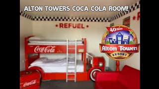 Alton towers Coca cola room tour!