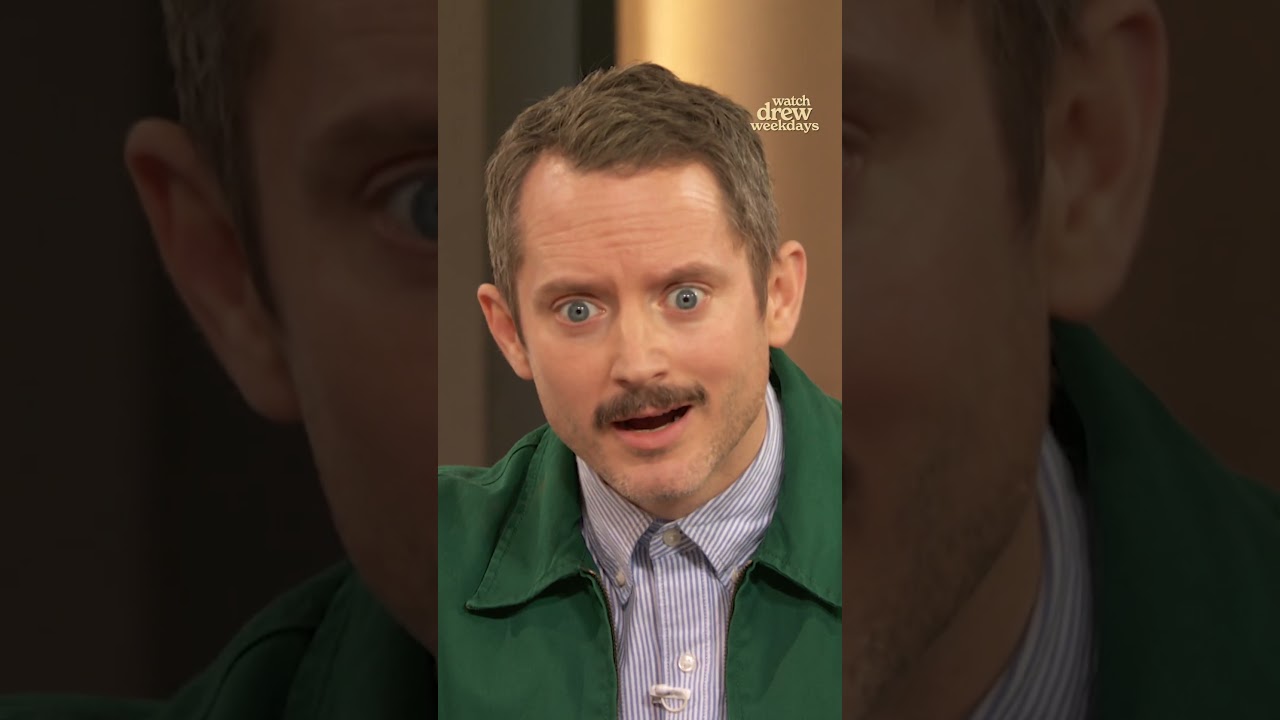 Drew Barrymore and Elijah Wood React to Elijah's First-Ever Interview | #Shorts