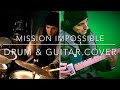 Mission impossible DRUM e GUITAR cover