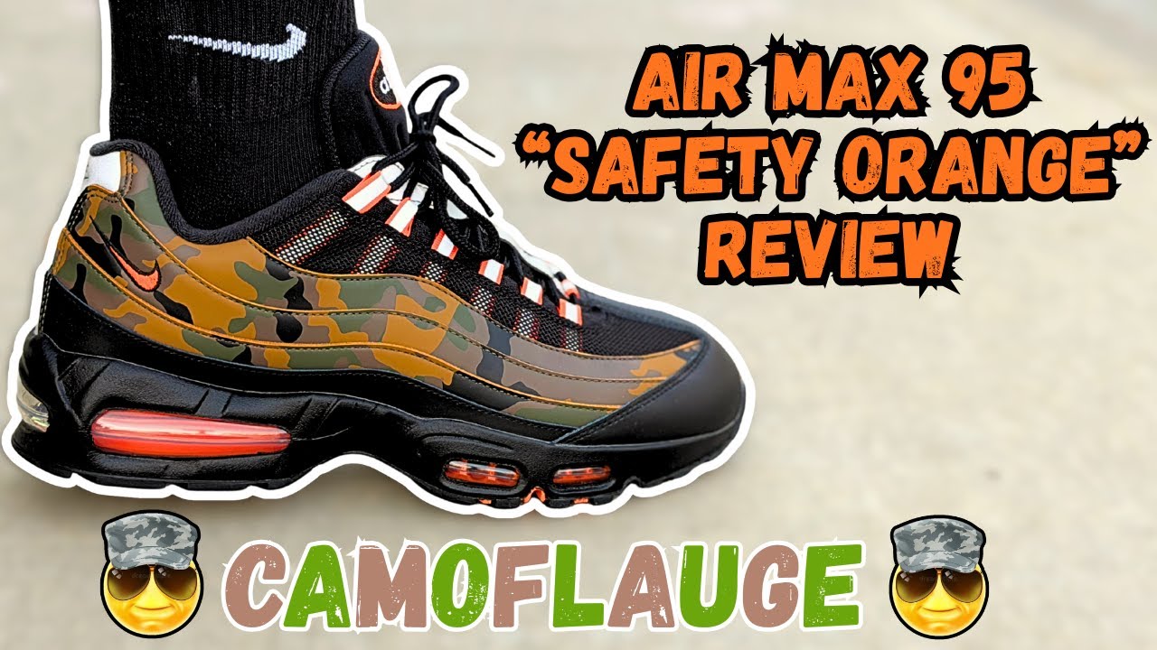 靴 30cm Nike Air Max 95 Safety Orange Air Max 95 