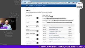 How to find a Notified Body for EU MDR or IVDR
