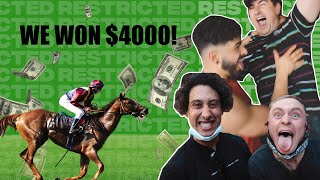 We Won $4,000 On A Horse