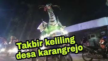 Takbir keliling pondok karangrejo grobogan