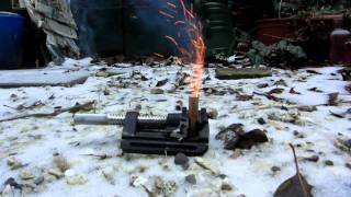 Bakelite composite rocketfuel decent burn