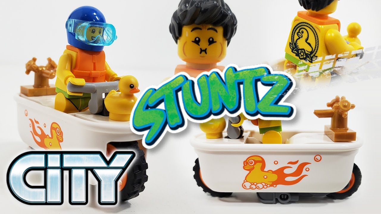 LEGO City Stuntz Bathtub Stunt Bike Set 60333 - US