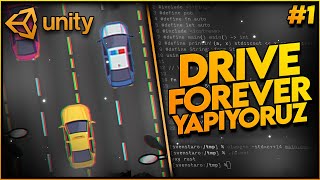 UNİTY 2D OYUN GELİŞTİRME EĞİTİMİ - DRIVE FOREVER [#1] (2D ARABA OYUNU) 🚗 screenshot 3