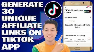 How To Generate 30 Unique Affiliate Links on TikTok App | TikTok Affiliate Links For Beginners
