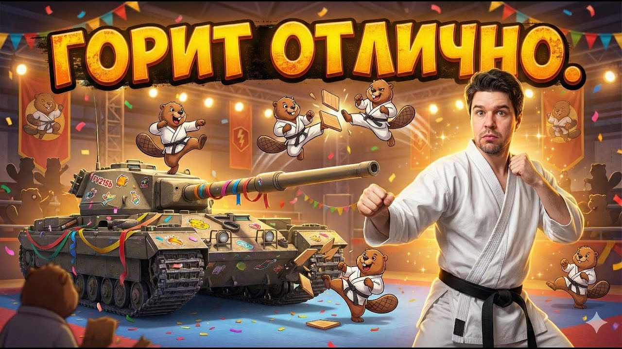 🔴 ТАНК - КОСТЕР 🔴 ТРИ ОТМЕТКИ НА FV 215B 🔴