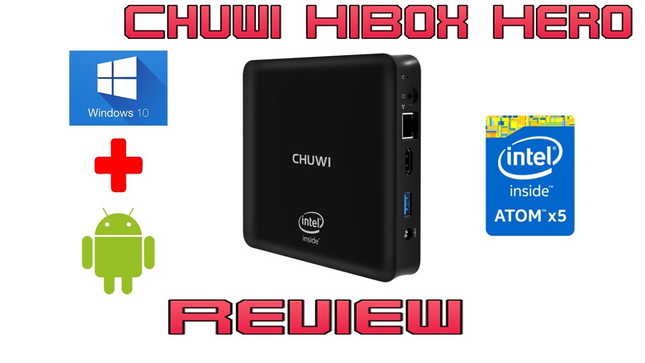 CHUWI HiBox Mini PC Android 5.1 & Window 10 REVIEW - 4GB RAM
