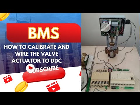 How to connect Modulating Valve Actuator to a Direct Digital Controller  and do the re-calibration.